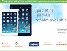 Tablet Screenshot of mobilephonedoctor.com.au